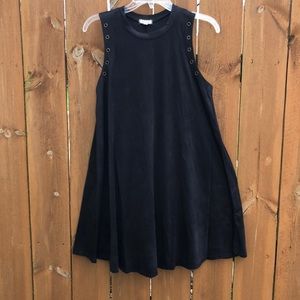 ⚡️⚡️⚡️Eyeshadow Sueded Swing Dress